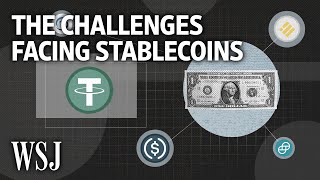 Stablecoins Why This Hot Cryptocurrency Faces Challenges  WSJ [upl. by Nek934]