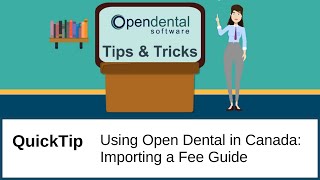 QuickTip Canada  Import a Fee Guide [upl. by Hoon]