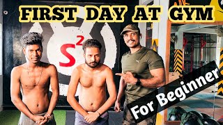 First Day at Gym  Full Workout for Beginners  RD Fitness Unlimited  Tamil [upl. by Notnarb]