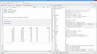 How to Find the Covariance Between Two Variables in R HD [upl. by Arron]