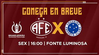 AO VIVO E COM IMAGENS  FERROVIÁRIA X CRUZEIRO  BRASILEIRÃO FEMININO A1 2024 [upl. by Anuat217]