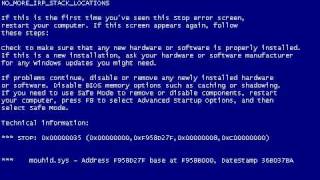 Blue Screen of Death Screensaver BSOD [upl. by Latty]