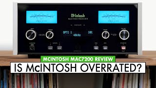 Is McIntosh WORTH THE MONEY McIntosh Review MAC7200 Stereo Receiver [upl. by Zoa954]