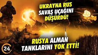 Ukrayna Rus Güçlerini Vurdu Rus Savaş Uçağı Yere Çakıldı Alman Tankları İmha Edildi [upl. by Aiekam]