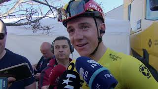 Remco Evenepoel  Interview at the finish  Stage 5  Volta ao Algarve em Bicicleta 2024 [upl. by Middlesworth535]