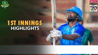 1st Innings Highlights  Rawalpindi vs Abbottabad  Match 7  National T20 202324  PCB  M1W1L [upl. by Sandra]