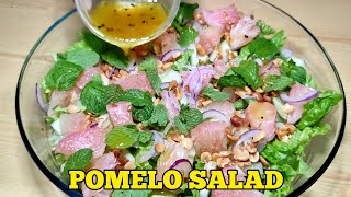 How to make POMELO SALAD  Kitchen time with Anna [upl. by Latt]