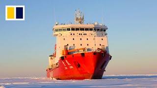 China begins 41st Antarctic expedition [upl. by Dee]