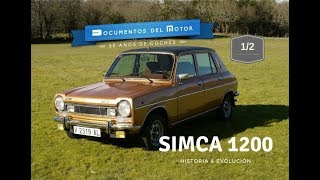 Simca 1200 12 Historia y evolución [upl. by Atnauqahs29]