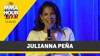 Julianna Peña Calls Next Womens Bantamweight Title Fight Horrible  The MMA Hour [upl. by Dorelia]