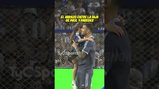 El abrazo entre la hija de De Paul y Paredes [upl. by Malynda]