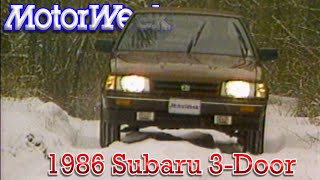 1986 Subaru 3Door  Retro Review [upl. by Woo211]