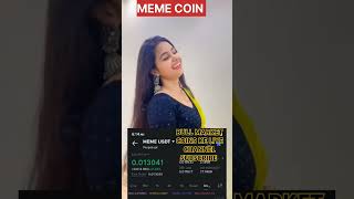 MEME COIN meme usdt l meme l crypto l BULL market [upl. by Nhguaval964]