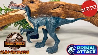 Mattel Camp Cretaceous Proceratosaurus Review Attack Pack Jurassic World Primal Attack [upl. by Anna-Diane822]