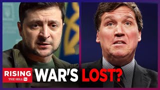 Tucker Carlson Takes ZELENSKY TO TASK Prez DISSAPEARS Before Meeting With Senators [upl. by Brill]