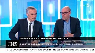 Grève SNCF  attention au départ   Vos questions SMS cdanslair 02042018 [upl. by Kristof208]