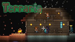 ✅Casa Bajo Tierra  Terraria  construcción [upl. by Ettelegna196]