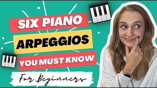 Top Piano Arpeggio Exercises for Beginners with pdf [upl. by Tara]