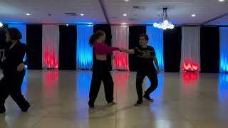 Philly Swing 2024 Advanced Finals 2nd Couple Dario Haxhia and Kayla Coughlan [upl. by Einnod]