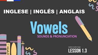 Learn English Letters Lesson 13  English Vowels [upl. by Aineles495]