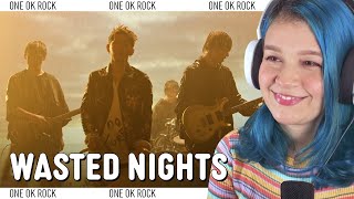 ONE OK ROCK Wasted Nights OFFICIAL VIDEO  REACTION [upl. by Artinad429]