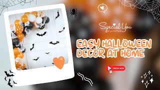 Easy Halloween decor at Home [upl. by Innej404]