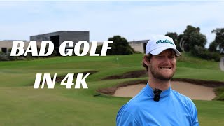 REALLY BAD GOLF IN 4K MOONAH LINKS LEGEND COURSE [upl. by Vanna457]