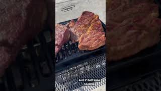 Cooking with Lodge Sportsman Pro Grill Ribeye Steak [upl. by Doane788]