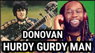 DONOVAN  Hurdy Gurdy man REACTION  First time hearing [upl. by Retsbew]