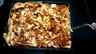 chicken lasagna recipe 😋  EASY RECIPES BY SAM [upl. by Nnylatsirk]