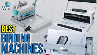 10 Best Binding Machines 2017 [upl. by Hsatan]