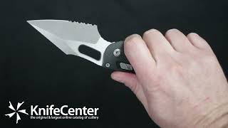 Microtech 169RL11APFLGTBK Stitch RAMLOK Manual Folding Knife [upl. by Lowney]