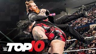 Top 10 Monday Night Raw moments WWE Top 10 May 6 2024 [upl. by Eillam]