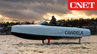 This Electric Powerboat Can Actually Fly Above the Waves [upl. by Albin]