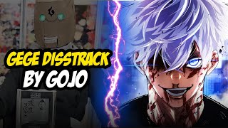 Gege Disstrack By Gojo amp Dikz  Hindi Anime Rap  Jujutsu Kaisen AMV  Prod By Pendo46 [upl. by Einotna]