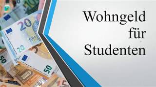 WOHNGELD für STUDENTEN 2020 [upl. by Fleischer]