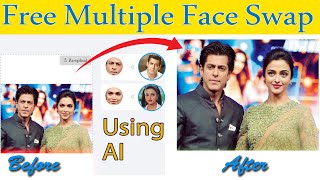 Free Multiple Face Swap  Multiple Face Swap Online Free Techniques [upl. by Reemas79]