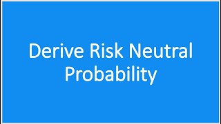 Risk Neutral Binomial Model for Option Pricing Binomial Tree OnePeriod Binomial Model CFALevel1 [upl. by Federica]