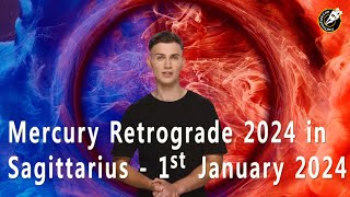 Mercury Retrograde 2024 in Sagittarius  January 2024  know its effects on zodiac signs [upl. by Neit397]