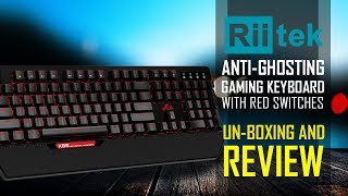 Rii K66 Gaming Mechanical Backlit Keyboard  Unboxing And Review [upl. by Idaf]