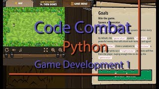 CodeCombat Them Bones Level 14 Python Game Development Tutorial [upl. by Wilek]