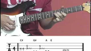 Say it Aint So Guitar Tutorial [upl. by Iramohs]