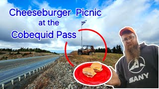 506SXS amp ATV  Cheeseburger Picnic at the COBEQUID PASS Nova Scotia on our UTV [upl. by Ecidnarb]