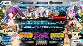 FGO NA ESP  Tiradas por Skadi Summer y Perdiendo 1000 SQ😭🙏 [upl. by Assenov]