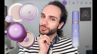 Tatcha The Silk Canvas Review  Tatcha The Silk Powder  Tatcha Luminous Dewy Skin Mist Review [upl. by Pax]