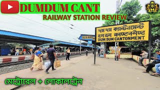 DUMDUM CONTAINMENT  Dumdum cant Station  Dumdum cant Railway Station Full Review [upl. by Aitret]