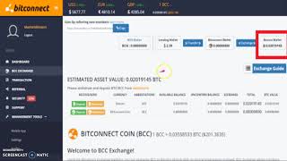 How to send funds from bitconnect to coinbase [upl. by Sair]