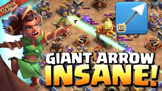 Discovered SECRET to GIANT ARROW and ROOT RIDERS in TH16 5v5 War with Carbonfin Clash of Clans [upl. by Naik]