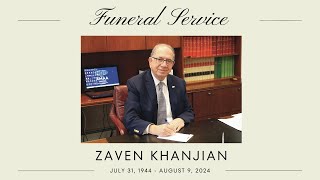 Funeral Service for Zaven Khanjian [upl. by Childers]