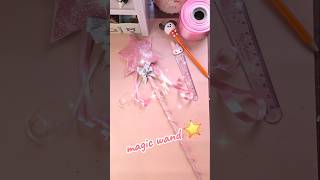 DIY Your Own🌟 MAGICAL Wand at Home 🪄 art [upl. by Nyvar892]